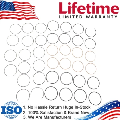 Juego de anillos de pistón de motor para Dodge Ram 3500 2500 Jeep Commander 2006-2008 5,7 L V8 Foto 1 de 4