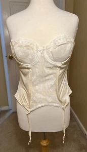 Berlei Multifunktionales Torselett Bustier BH Korsett Strumpfband Vintage Spitze Sexy - Bild 1 von 16