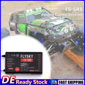 FLYSKY FS-SR8 RC Auto Boot Flugzeug Drohne 2,4 GHz ANT 8CH Mini Empfänger Contro - Bild 1 von 8
