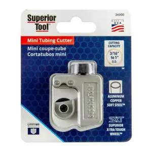 Superior Tool 1-1/8 in. Tubing Cutter Gray 0 pk - Picture 1 of 1