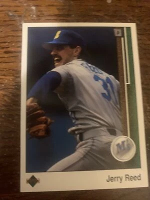 1989 Upper Deck Jerry Reed Seattle Mariners #529 - Image 1 of 2