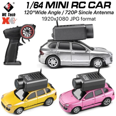 WLtoys FPV RC 1/64 Racing Car FPV Camera  2.4G APP / Remote On-Road Mini Cars - Image 1 of 4
