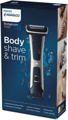 USA New Philips Norelco Series 7000 Bodygroom Silver BG7030/49 - Image 1 of 4