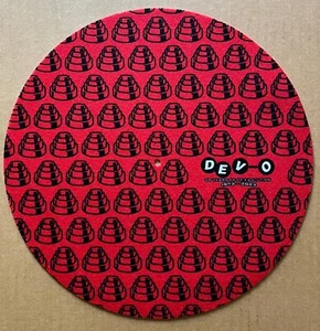 Devo - 50 Years Of De-Evolution RARE promo turntable slipmat '23 - Picture 1 of 1