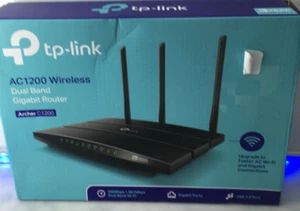 TP-LINK Archer C1200 Wireless Dual Band Gigiabit Router 867Mbps+300Mbps #244 - Picture 1 of 4