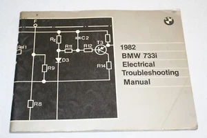 BMW 1982 733i Electrical Troubleshooting Manual - Picture 1 of 1