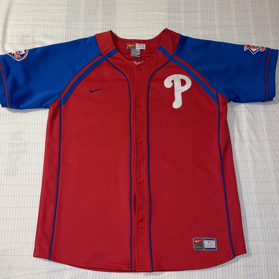 Футболка молодежная Nike Team Philadelphia Phillies размер XL Ryan Howard MLB с вышивкой - Изображение 1 из 4