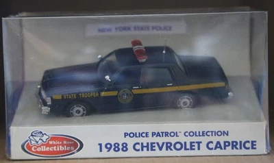 Chevrolet Caprice 1988 diecast White Rose 1:43 policía del estado de Nueva York Foto 1 de 3