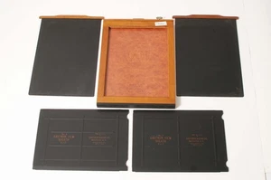 C13463 ~ 5x7 Zoll Kodak Plattenhalter & 5x7 Filmhüllen (2) - GEBRAUCHT - Bild 1 von 4