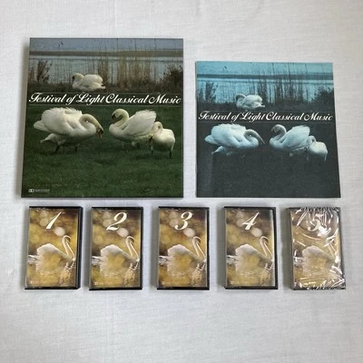 Festival of Light Classical Music 5x Cassette Tapes Box Set Readers Digest - Image 1 of 4