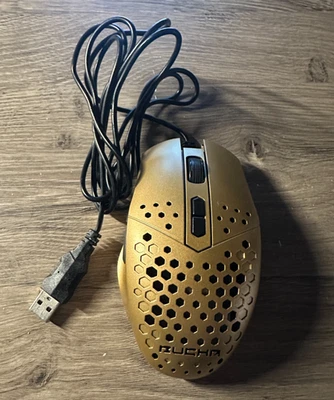 Bugha Gold Wired Led Gaming Mouse ZE082922 - Image 1 of 4