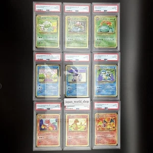 PSA 10 Charizard Blastoise Venusaur Holo classic 2023 Pokemon Card Japanese - Picture 1 of 20