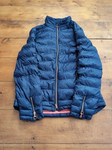 Ladies Small Equetech, Equestrian Puffer Jacket, Quilted, Rear Vent. VGC - Picture 1 of 8