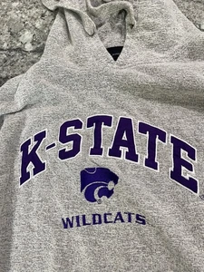 Vintage XL? Kansas State KSU Wildcats Sweatshirt Hoodie - Bild 1 von 7