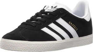 Adidas Gazelle Kids Children Lace Up Shoes BB2507 Black Cloud White *Many Sizes* - Picture 1 of 5