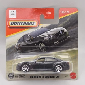 Matchbox Holden VF Commodore SSV 106/125 Black Mattel Collectable Toys Cars - Picture 1 of 7