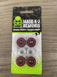 Madd Gear 202-520 Scooter K-2 Bearings & Spacer Set (4) - Picture 1 of 2