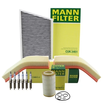Kit de servicio de filtro de filtro Mann para Mercedes-Benz CLK350 Foto 1 de 2