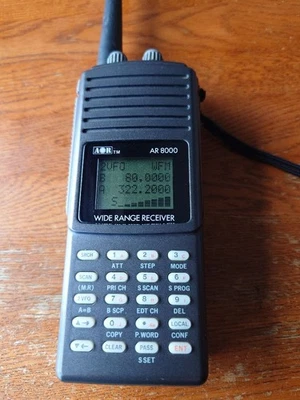 AOR AR8000 Wide Range Receiver Amateurfunk getestet - Bild 1 von 4
