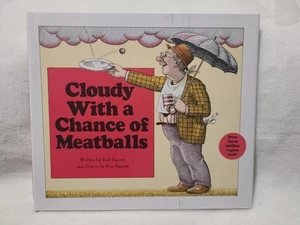 Ron Barrett Cloudy With a Chance of Meatballs Signed - Picture 1 of 3