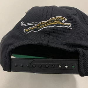 Cappello Berretto Snapback Vintage anni 90 Jacksonville Jaguars LOGO BANNATO NFL Nero Jax - Foto 1 di 8