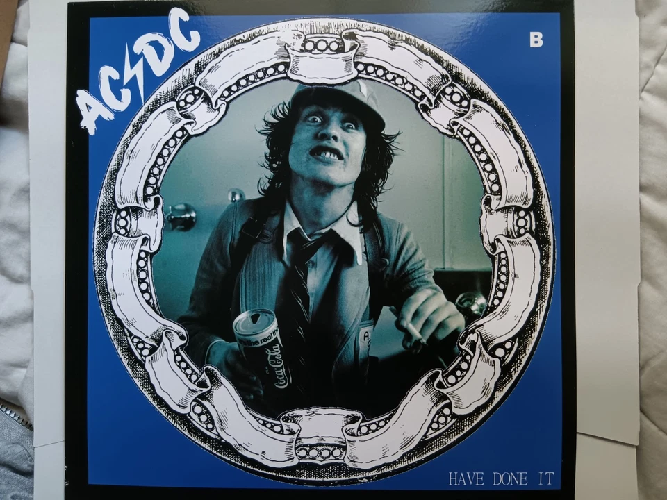 AC/DC - LP Vinyl B - City Hall Hobart Tasmania 1977 Free Postage - image 1 of 4