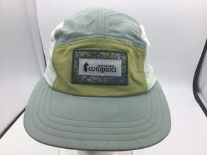 Cotopaxi 5 Panel Strapback Baseball Cap Lemongrass Green L2 - Picture 1 of 4