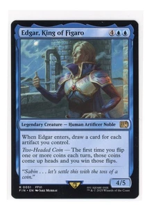 Edgar, King of Figaro R 0051 Regular Final Fantasy Magic the Gathering MTG NM - Picture 1 of 2