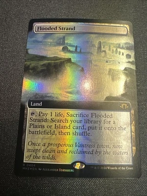 1x FOIL Flooded Strand (0464) Modern Horizons 3 MH3 MTG Magic LP - Image 1 of 3