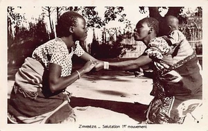 Zambia - The native greeting, first movement - Publ. The evangelical missions of - Picture 1 of 2