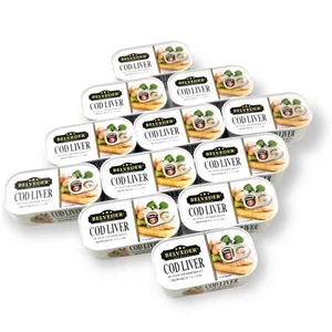 Hígado de bacalao silvestre islandés lata de 120 g - Imagen 1 de 5
