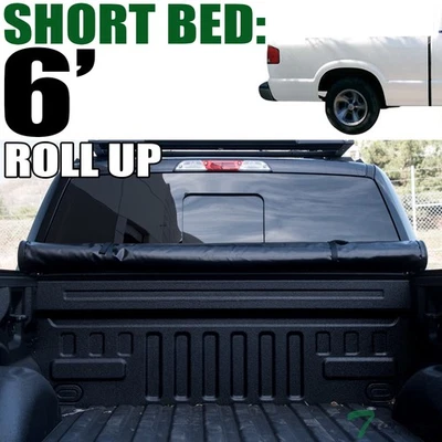 Topline For 1994-2003 Chevy S10/GMC S15 Sonoma 6' Bed Lock Roll Up Tonneau Cover Foto 1 de 4