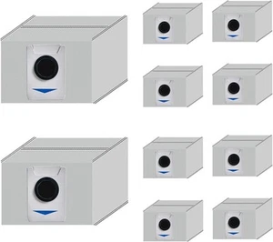 10 PCS Upgrade Activated Carbon Dust Bags Compatible with ECOVACS DEEBOT X1 - Picture 1 of 3