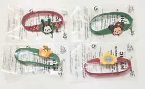 Lot (5) Disney Store Tsum Share the Magic Wristband Bracelet Christmas Tigger ++ - Picture 1 of 5