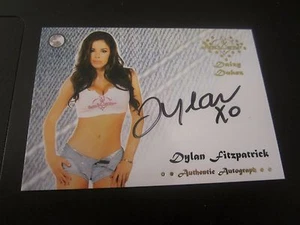 Dylan Fitzpatrick Autographed 2015 Bench Warmer Daizy Dukez Autographs #24 Card - Picture 1 of 2