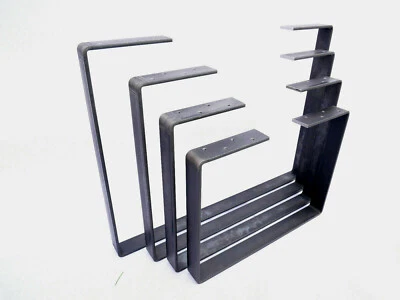 Coffee Table Leg Low Bench Steel Frame Industrial Custom Style Rustic Hairpin - Image 1 of 4