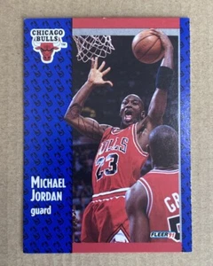 1991-92 Fleer Michael Jordan #29 Chicago Bulls - TOP ZUSTAND - Bild 1 von 2