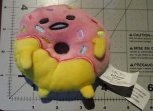 GUDETAMA Pink Strawberry Donut Collector PLUSH stuffed toy gund sanrio NEW nwt H - Picture 1 of 1