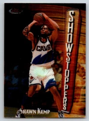 1997-98 Finest #241 Shawn Kemp Cleveland Cavaliers - Image 1 of 2
