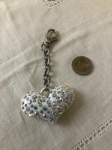 Schlüsselanhänger Herz Strass Taschen Schmuck B027 - Bild 1 von 5