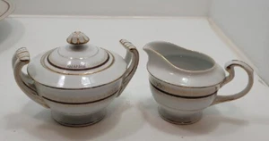 Vintage Harmony House Firelight Pattern Creamer & Sugar W/Lid Set - Picture 1 of 22