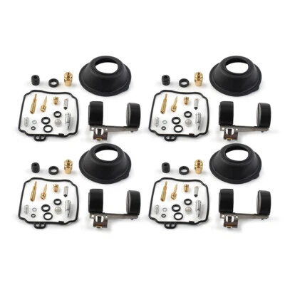 Kits de reparación de carburador 4 juegos para Yamaha XJ600 Seca II 600 XJ600S 1992-1998 Foto 1 de 4