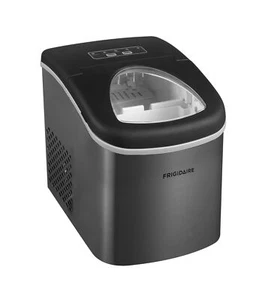 Frigidaire EFIC130-SSBLACK 26 LBS Stainless Steel Ice Maker - Black - Picture 1 of 2