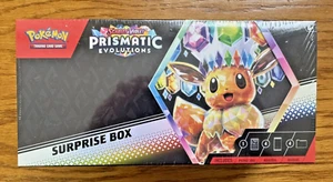 Prismatic Evolutions Surprise Box! New, Sealed Pokemon TCG Eevee Box! IN HAND! - Picture 1 of 6