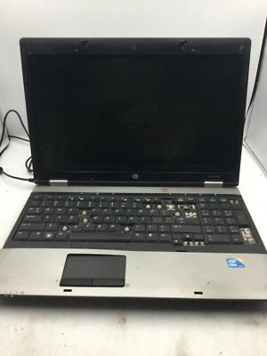 HP PROBOOK 6550B - FOR PARTS - INTEL I5 - NO RAM - 15" - READ DESCRIPTION - BB!! - Image 1 of 4
