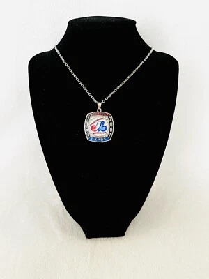 Montreal Expos Signature Pendant And Necklace, USA SHIP - Image 1 of 4