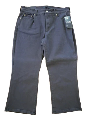 Chaps Womens Stretch Cotton Twill Skinny Capri Pant 12 NEW Blue Foto 1 de 4