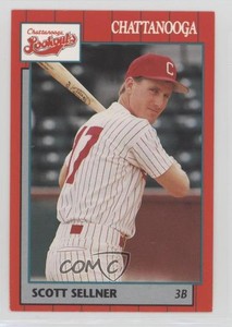 1990 Grand Slam Chattanooga Lookouts Scott Sellner #27