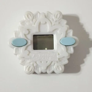 2005 Burger King US Figure Skating Electronic Game Snowflake White Y2k - Picture 1 of 3