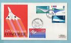 CONCORDE - GPO Cover First Day with Extra 20th Anniversary stamp 